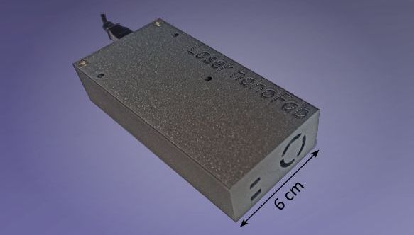 Laser nanoFab presenting products in München